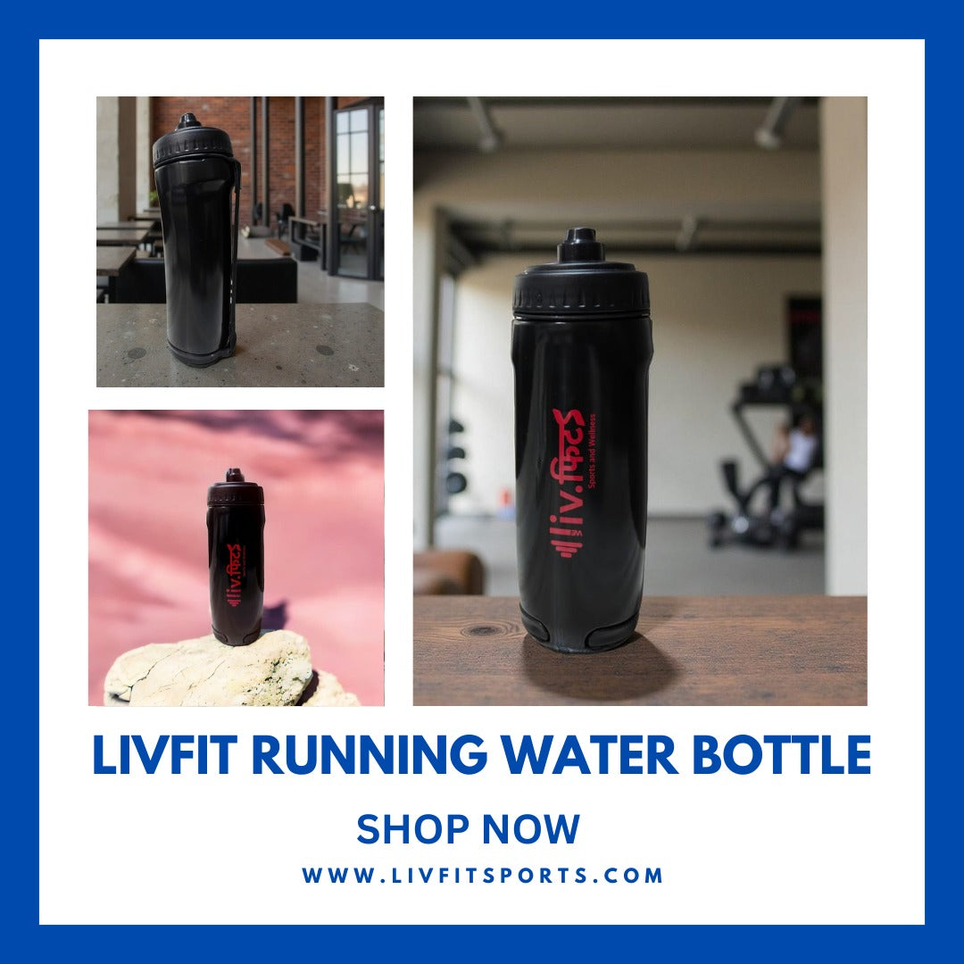 Eco-Hydrate 500ml Running Bottle with Hand Elastic Strap