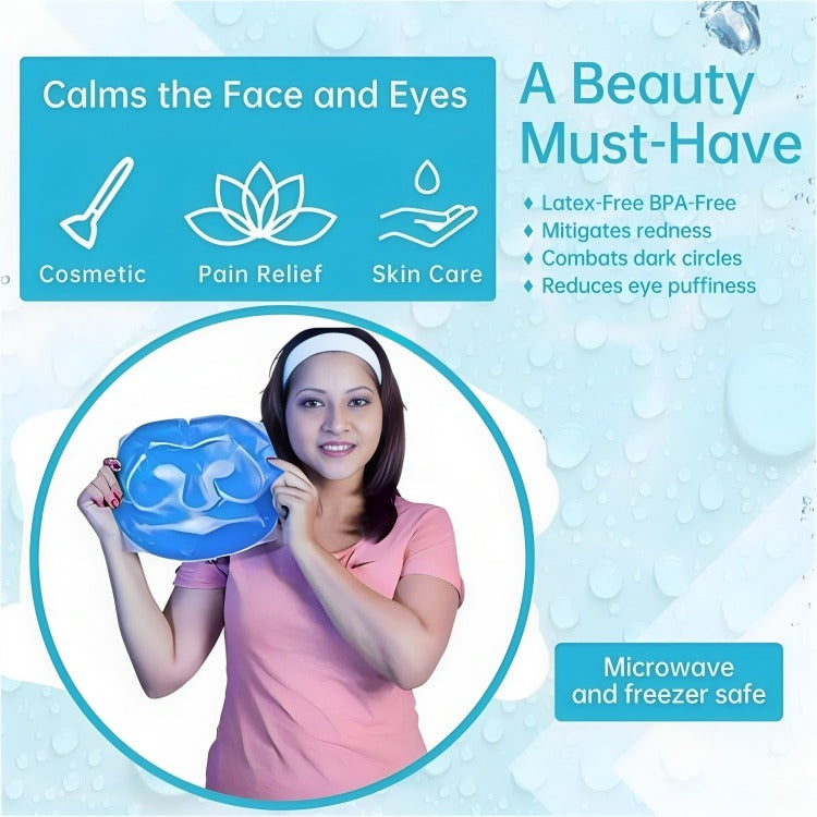 gel cooling face mask