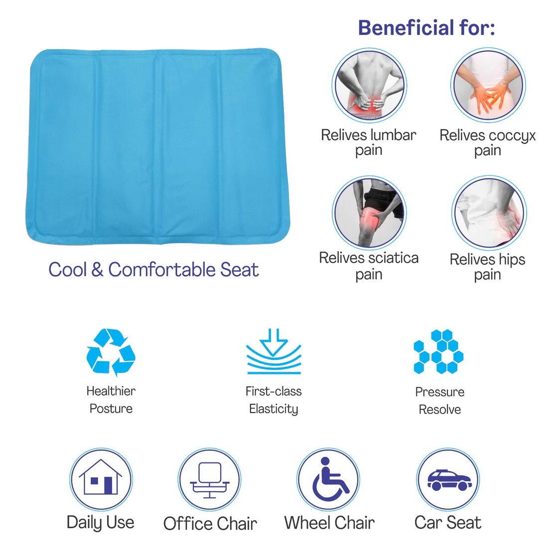 infant car seat cooling pad
