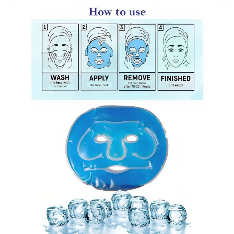 How to use Cooling gel mask