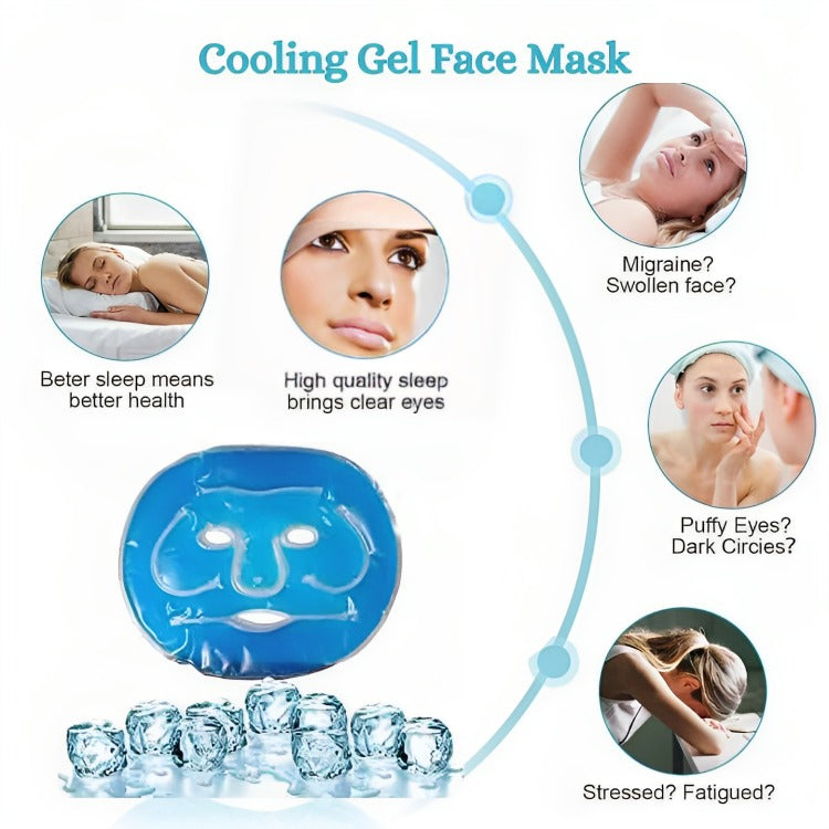 cooling gel face mask benefits
